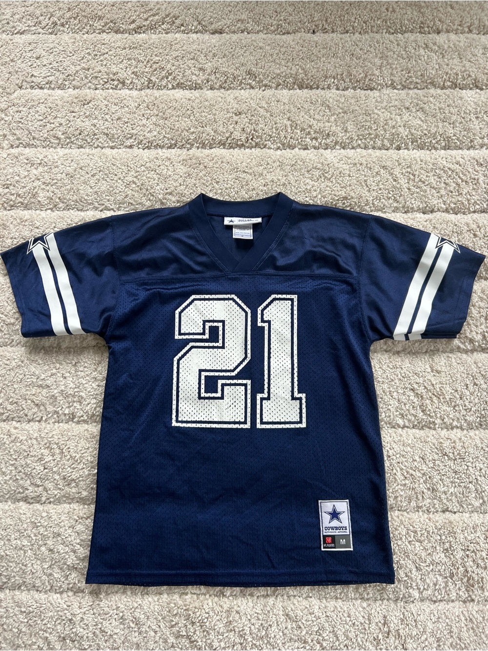 NFL Dallas Cowboys 21 Elliott Football Jersey